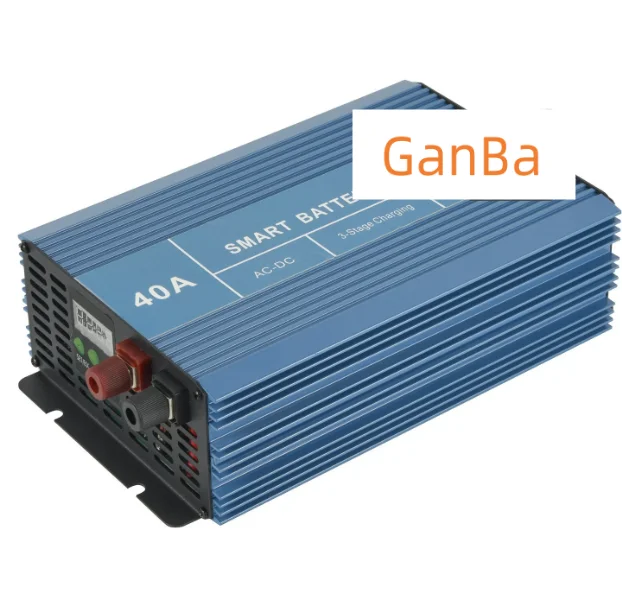 High quality 12V SOLAR DC TO DC charger B2B battery to battery lead acid Lithium battery charger with LCD Display