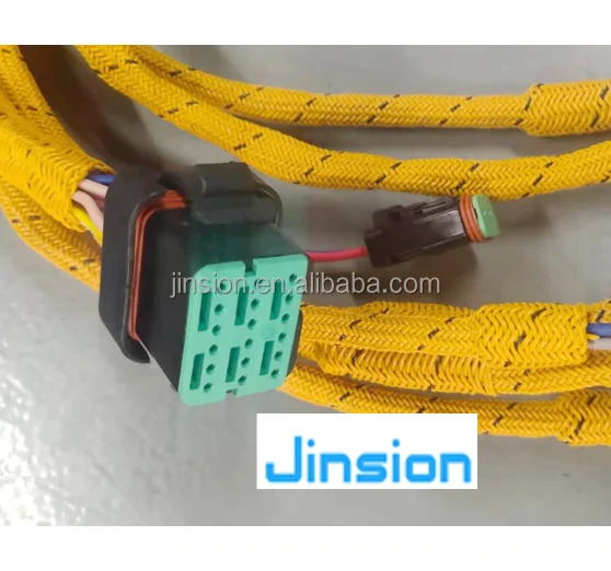 JINSION Excavator parts E330C C9 Engine wire harness for Cat 320C excavator controller wire harness 230-6279
