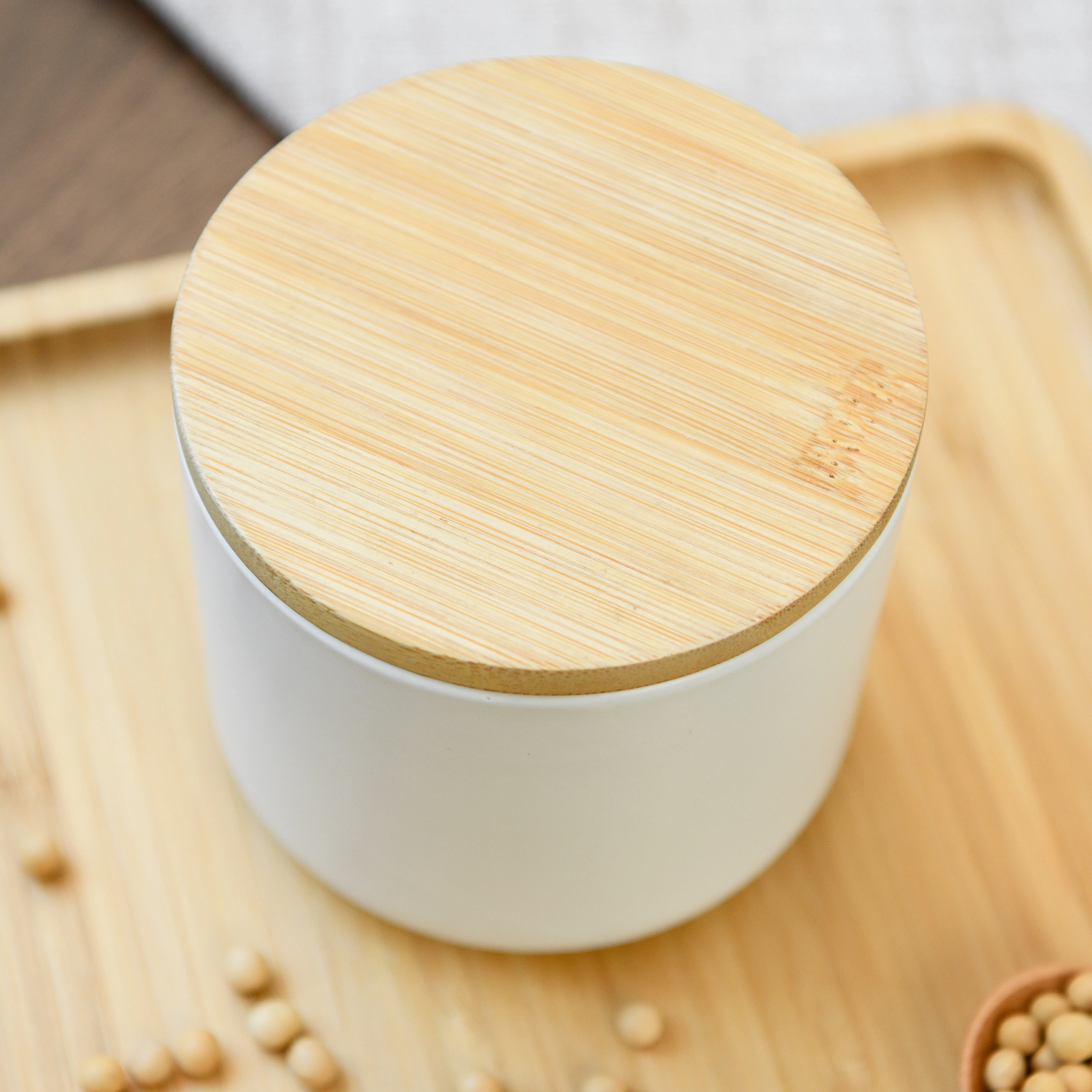 container kitchen storage ceramic jars with lids