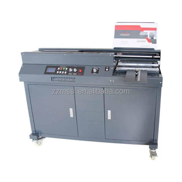 Front H3 Full Automatic Glue Binding Machine A2 Perfect Bookbinder Similar With Horizon Bq-270 Book Binder