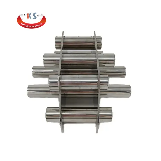 12000gauss 5bars Super Neodymium Magnet N42 Ndfeb Stainless Steel Hopper Magnet For Food Separation