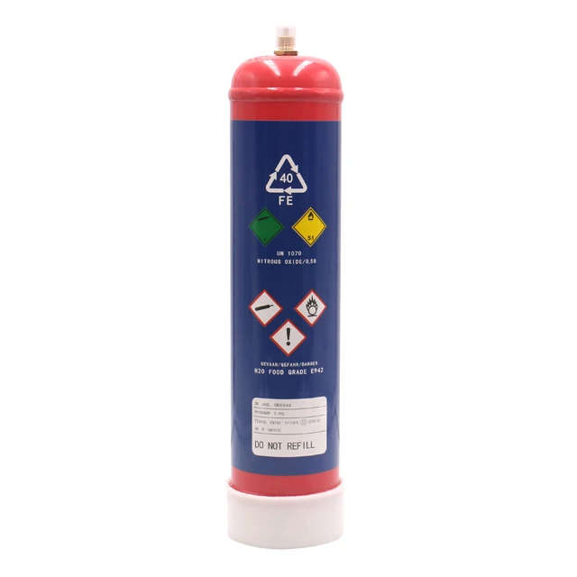 0.95l 580g nitrous oxide bottle