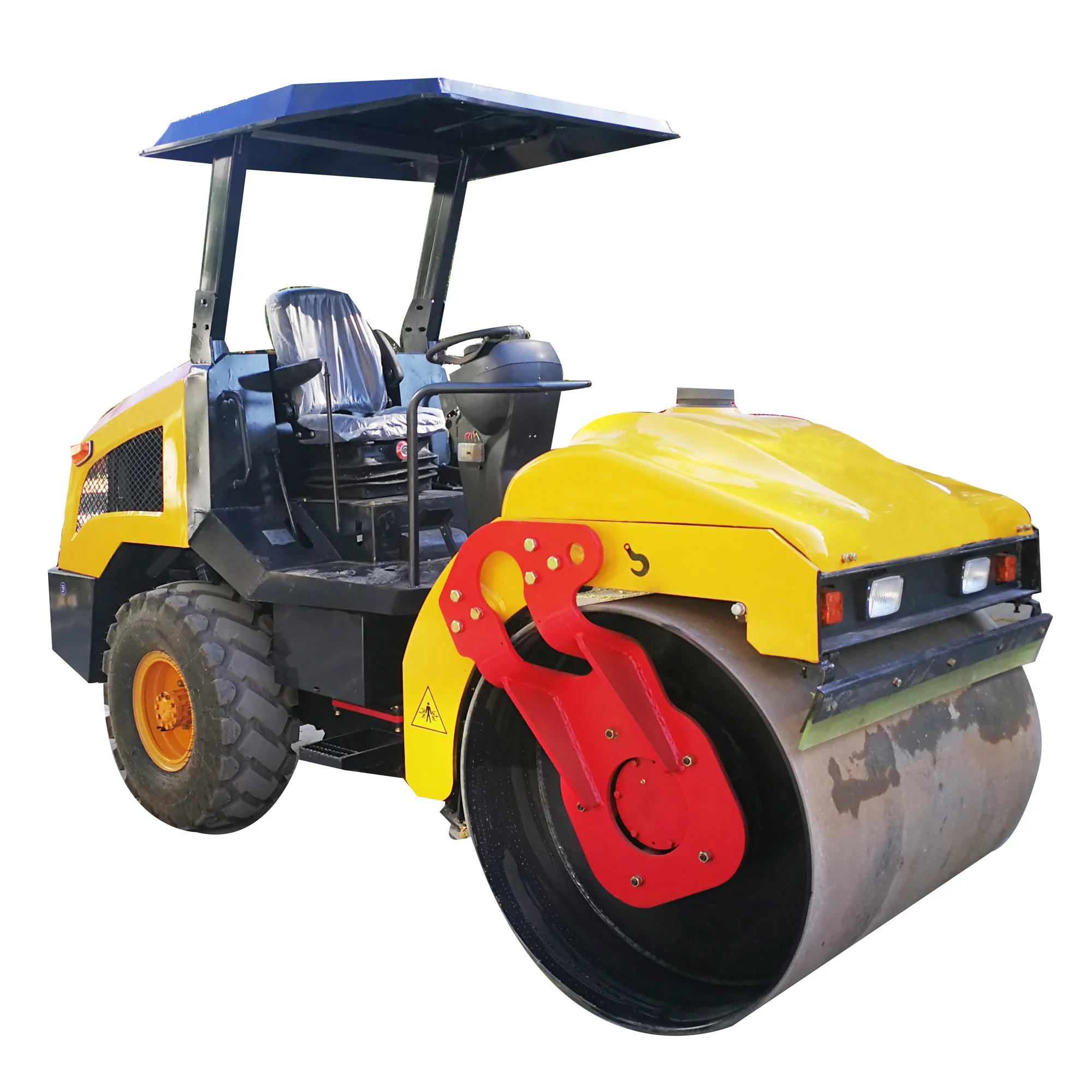 China full hydraulic road roller 4 ton ride on double drum Japan diesel