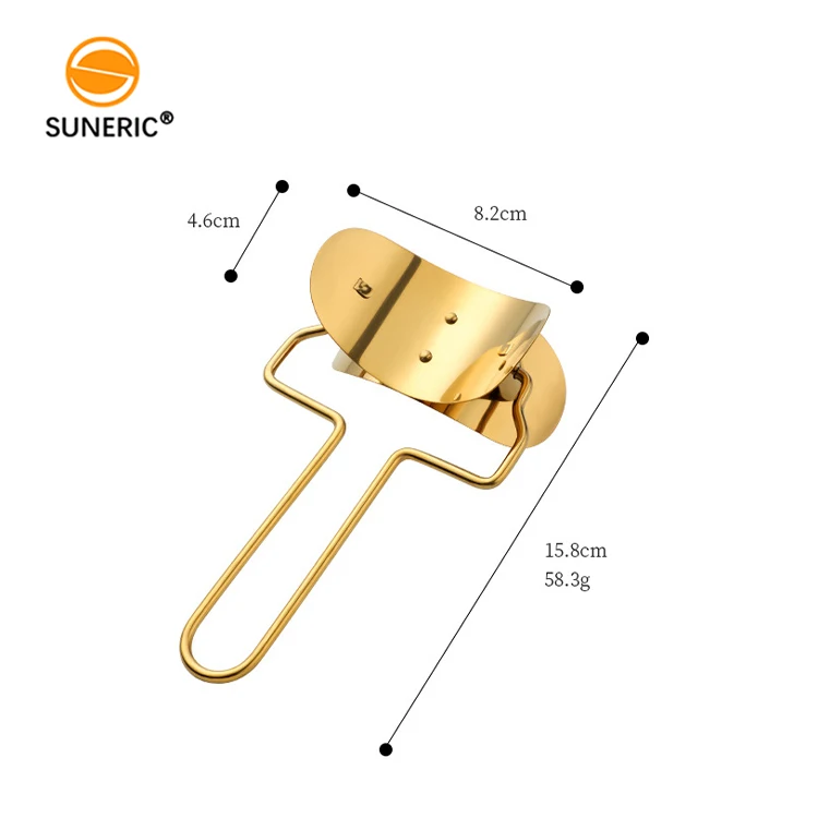 Stainless Steel Manual  Dough Cutter and Pastry Wrapper Roller Metal Dumpling Skin Maker for Kitchen Use