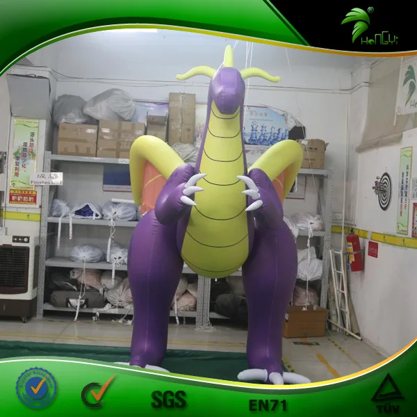 Purple Inflatable Dinosaur, Ginat Inflatable Dragon Dinosaur