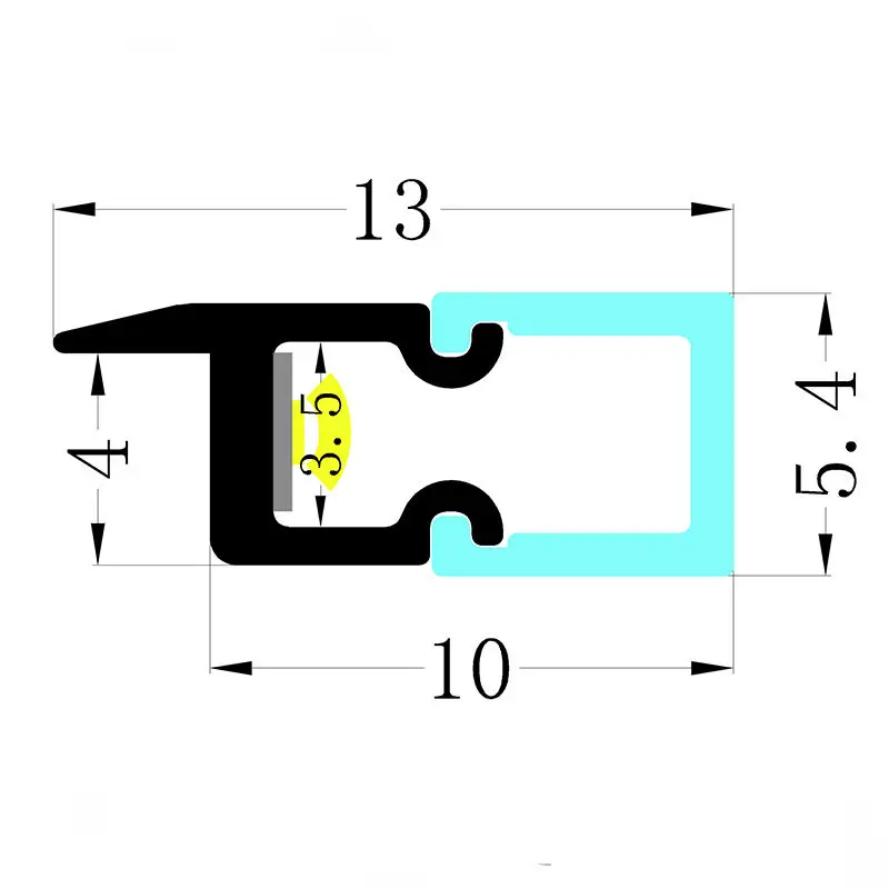 YG-1306 Good Quality Light Led Strip Aluminium Linear Led Strip Aluminum Channel