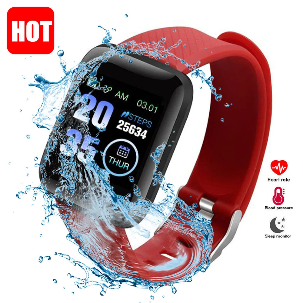 Hot Sell Smartwatch Touch Screen Ios Wrist Band Waterproof Sport Smart Watch Physiological Reminder For Women Men