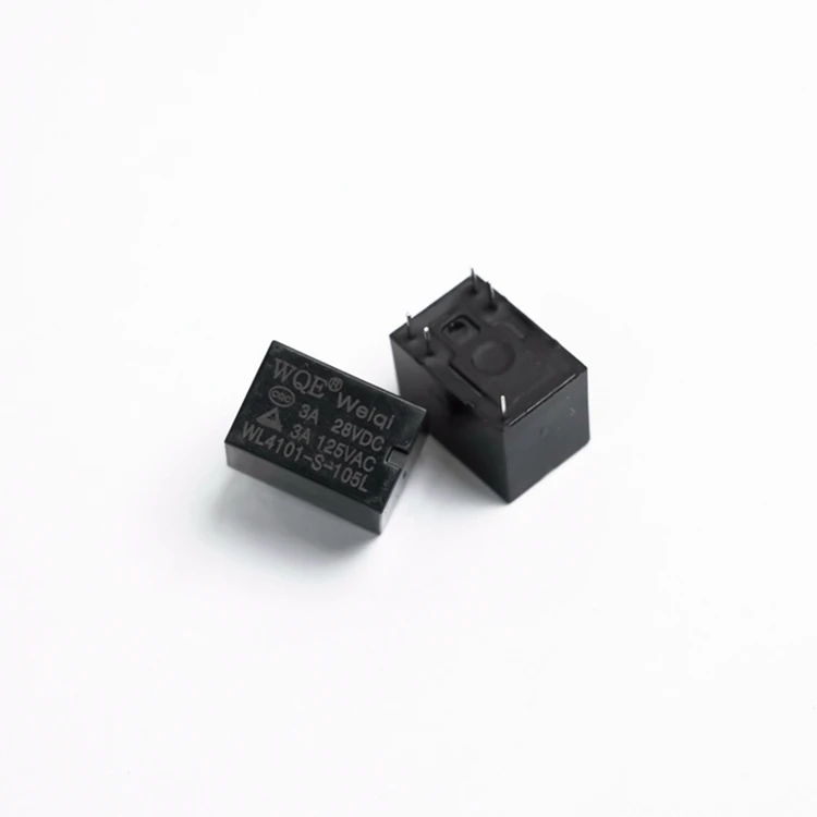 China manufactory buy relay DC 3v 9v 12v 24v 3a 5pins pcb relays general purpose for household appliance