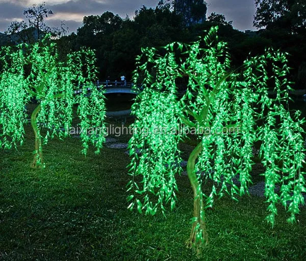Tree Light Willow Twig Led Tree Outside Height 2.5m 8 Inch Waterproof Landscape Light Christmas tree light For Park Courtyard