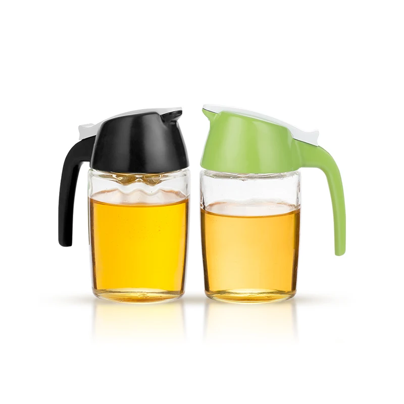 food grade high quality 250ml new design small unique round custom glass coffee sugar syrup dispenser bottle jars for honey