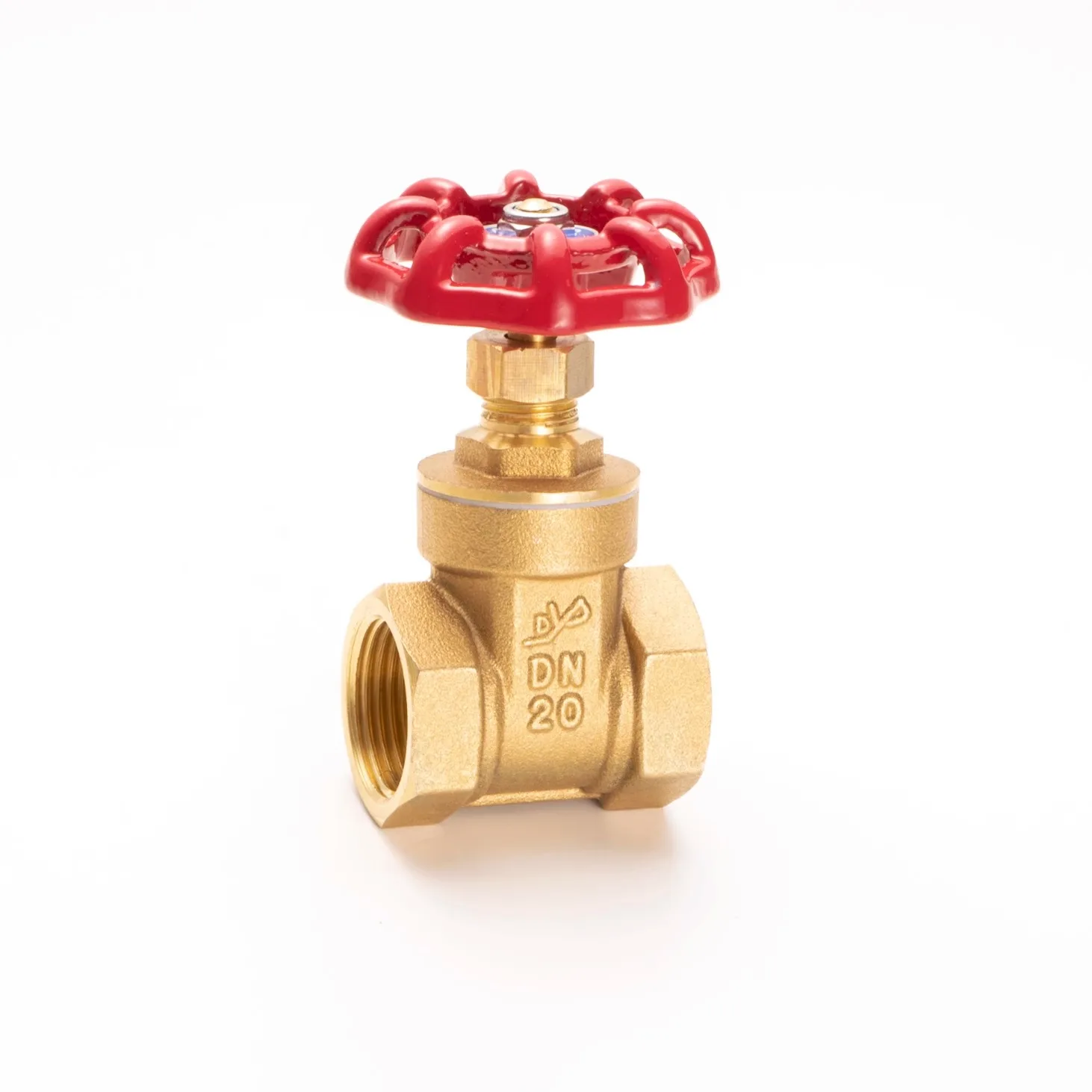 Gate Valve for Water Use Firefighting Durable  Inch female Thread Inch Water Control Spiral Water Sluice Brass Gate Valve