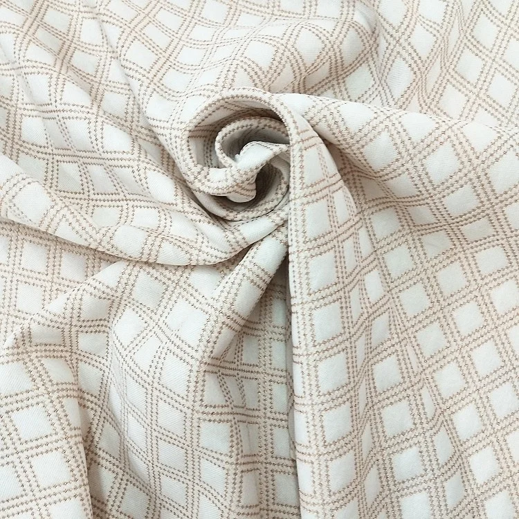 Трикотажная ткань в стиле жаккарда с медной нитью и металлическим наполнителем