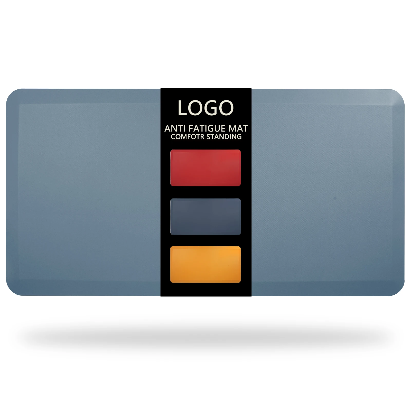 High Quality PU Foam OEM waterproof non slip Anti Fatigue Mats for Kitchen Floor Anti-fatigue Mat