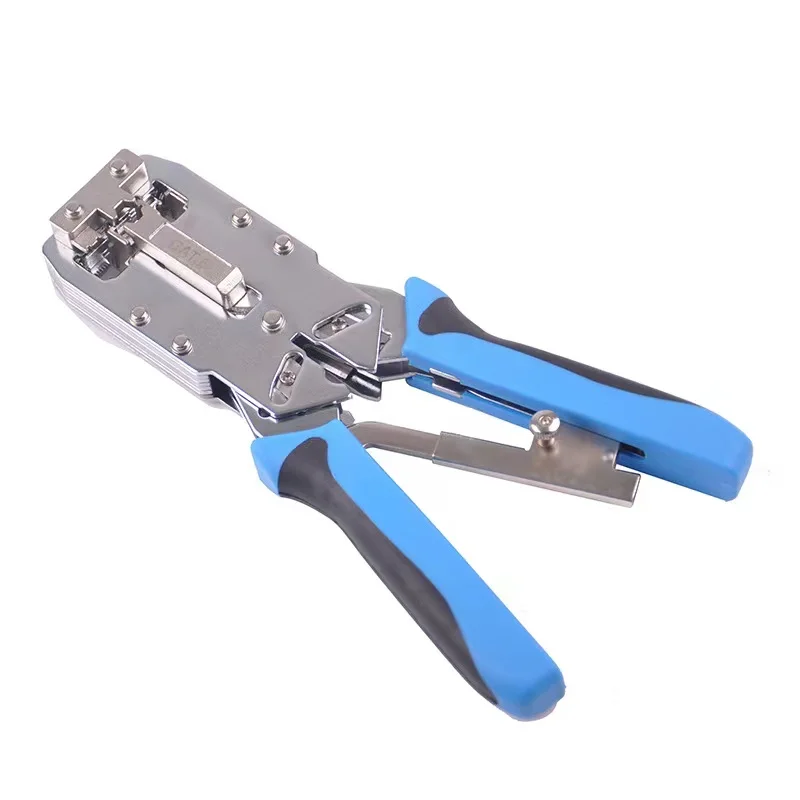 CAT6 RJ45 crimping tool 6p 8p network connector double ratchet pliers