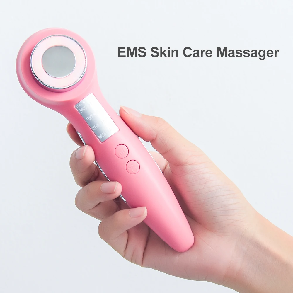 EMS face lifting and tightening massager skin rejuvenation laser beauty device face massage instrument