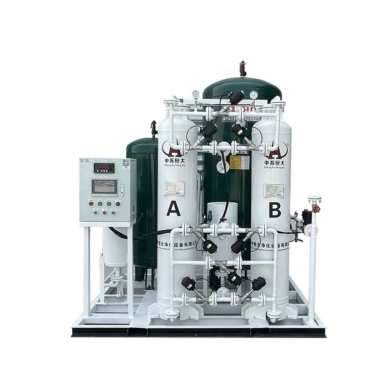 Full Automatic Oxygen And Nitrogen Plant With Cylinder Filling System Low-energy O2 Production Line