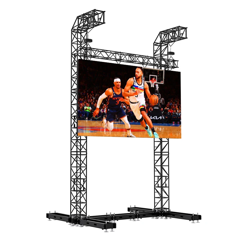 Waterproof P2.604 P2.976 P3.91 7680hz 6000nits digital billboards video wall rental LED display outdoor advertising screen