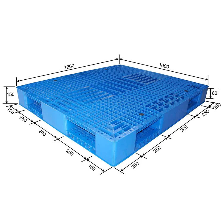 Factory Wholesale Price Promotion Plastic Pallet Big Discounts Warehousing and Transportation Pallet Made of HDPE