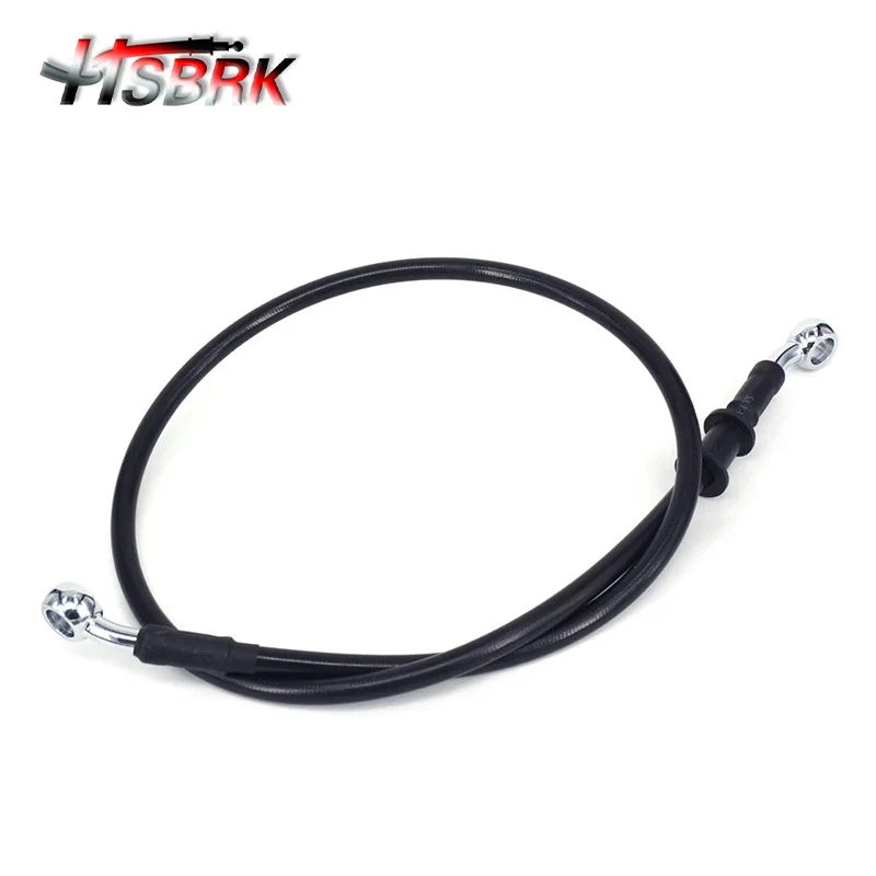 PTFE Brake Hose Resist High Temperature Flexible Racing Stainless Steel Braided Brake Hose 1/8 Clutch Brake Line SAE J1401 DOT
