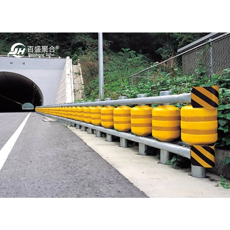 Road traffic safe eva material safety roller barrier safety roller barrier anti crash barrel