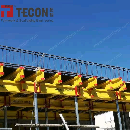 Tecon индивидуальная Настольная плита бетонная строительная опалубка дерево и сталь для большой площади плиты Porject 43 86 кг/кв. М традиционная