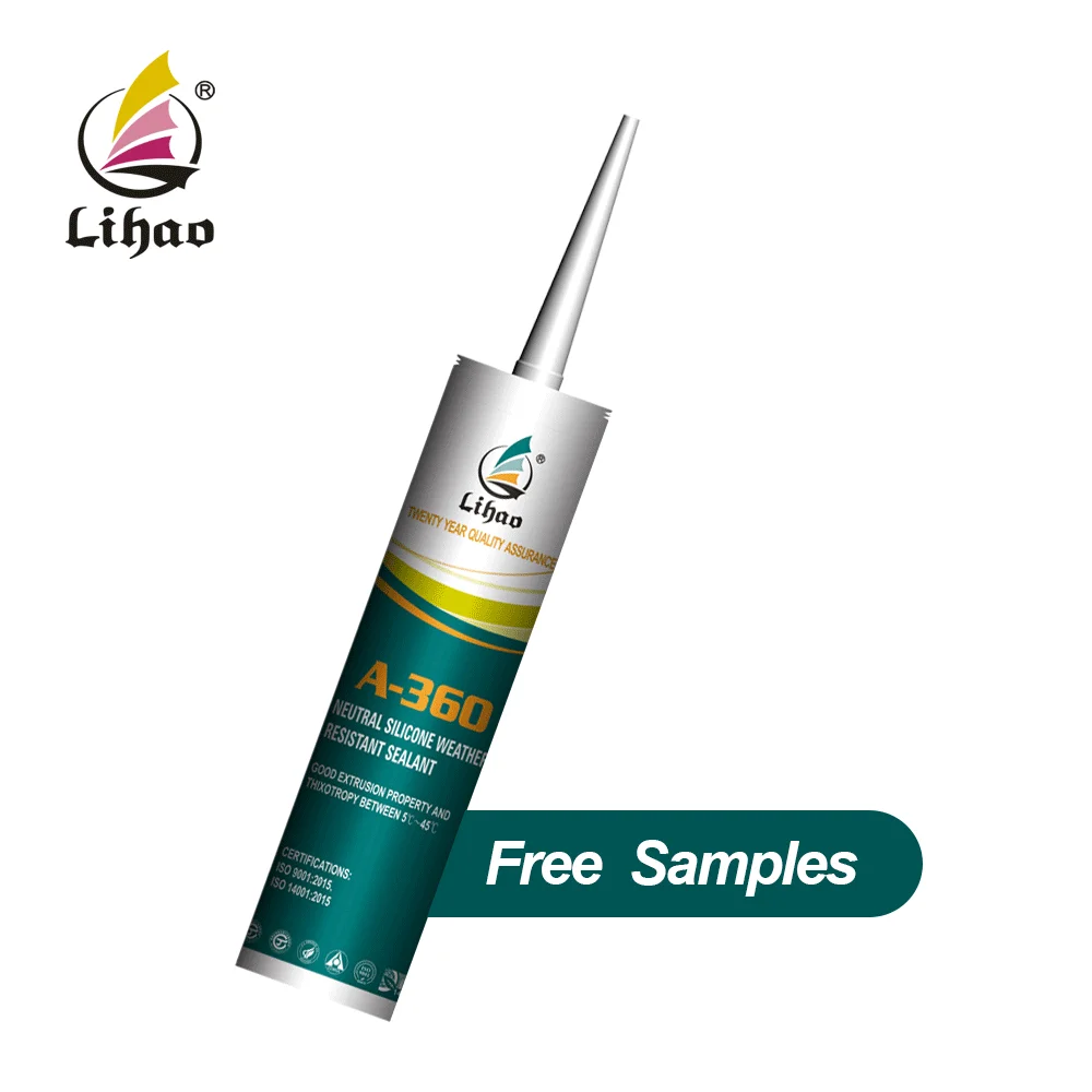 360  daylighting roof Joint sealing roof sealant Good extrusion property thixotropy Neutral silicone sealant