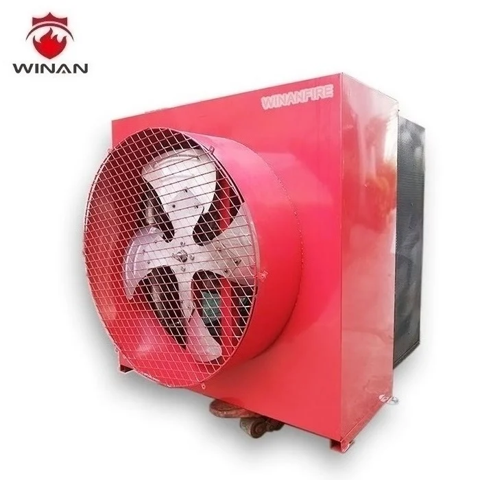 Flow range 2.5-5.7 L/S produce fire extinguishing foam 105~210m3/min fire extinguishing device high expansion foam generator
