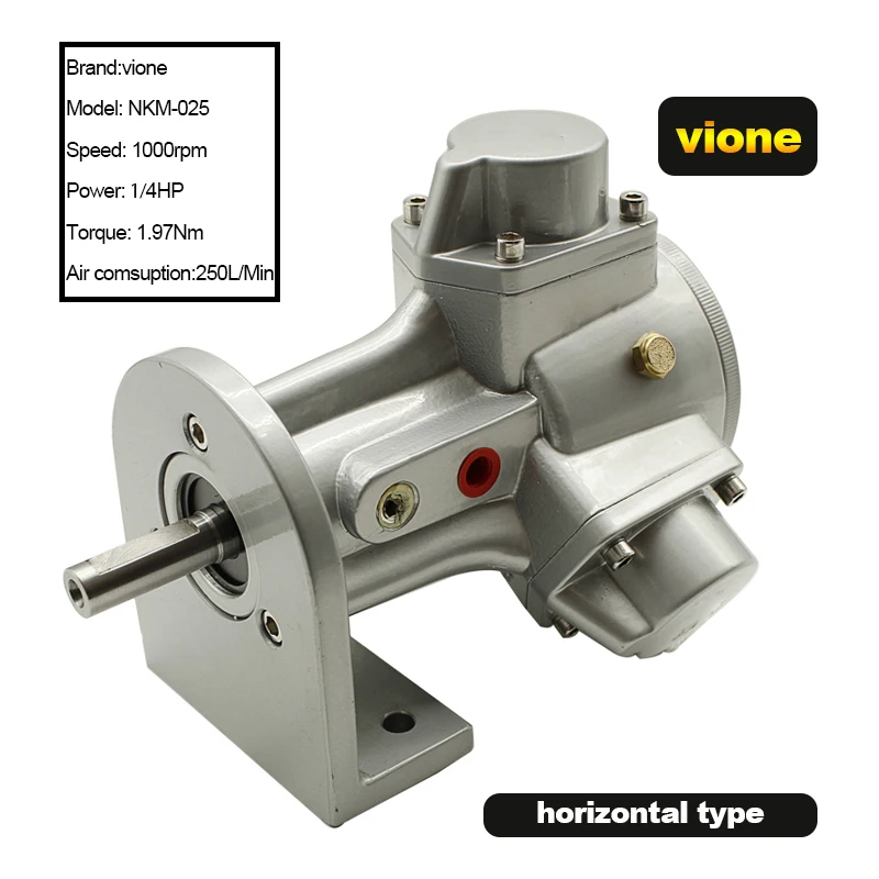 Hot Selling 1/4HP Agitator Air Motor 1/3HP With Flange Mixer Machine Shaker Head Tools Pneumatic