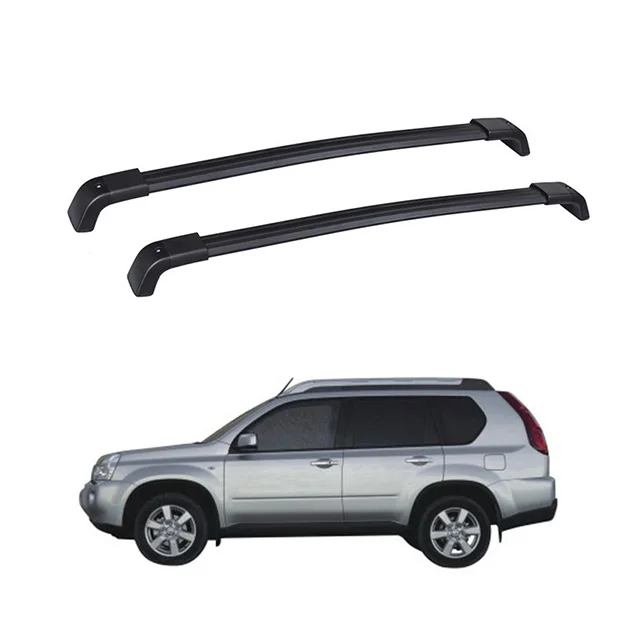 Hot sale Off Road 4X4 Car Accessories Style Aluminum Alloy Cross Bar Car Roof Rack for Nissan X-TRAIL 08-16
