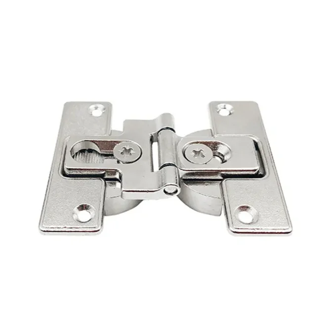 Folding table hinges, zinc alloy concealed flap hinge Furniture Kitchen Cabinet 35mm Cup Folding Overlapping Door Hinge