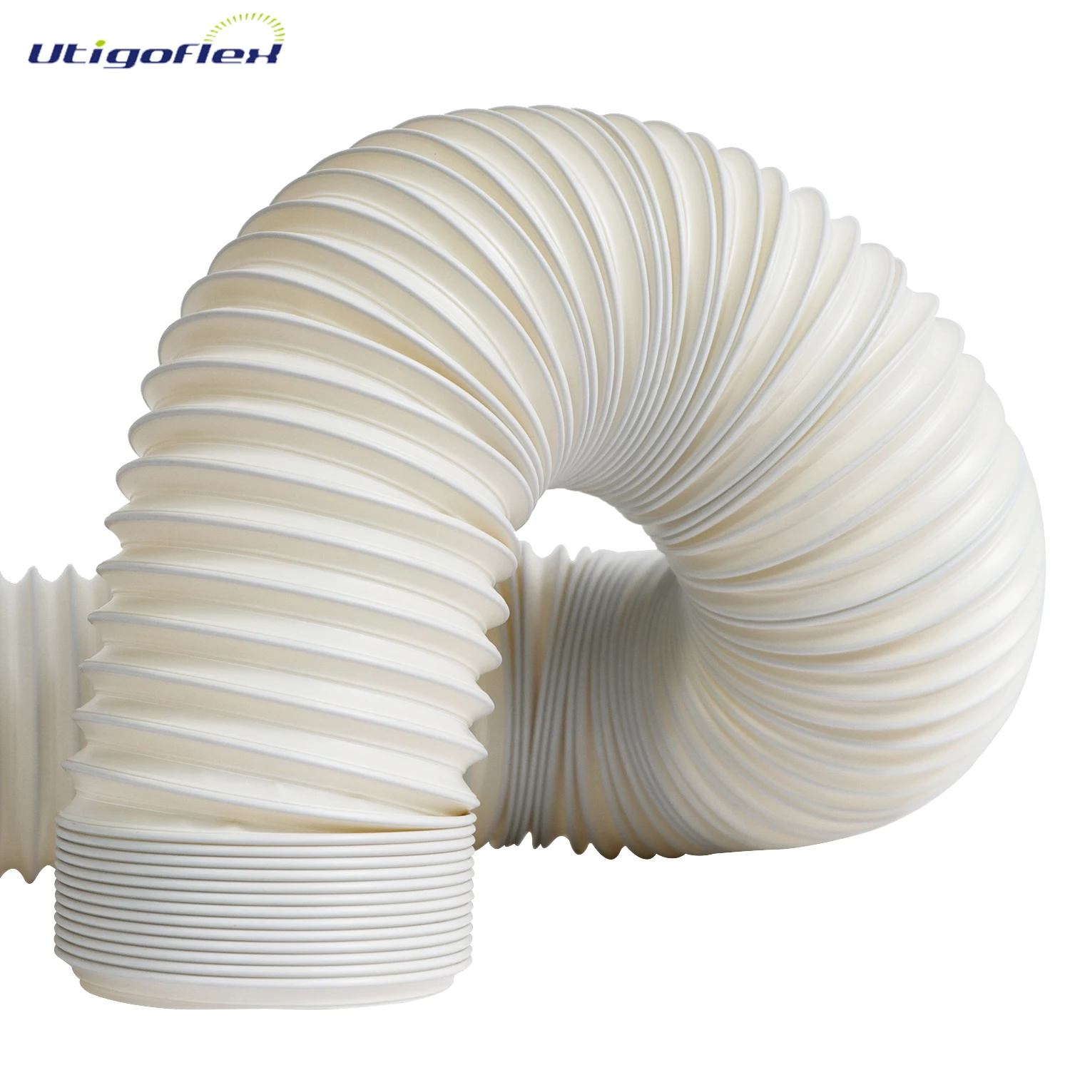 Portable 8 Inch Pp Flexible Hose Conditioning Exhaust Polypropylene Drain Hose For Air Conditioner Parts