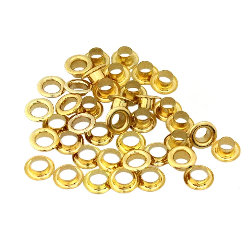 SAS Cheap Price Metal Eyelets Small Round Shape Gunmetal Metal Iron Eyelet for Canvas
