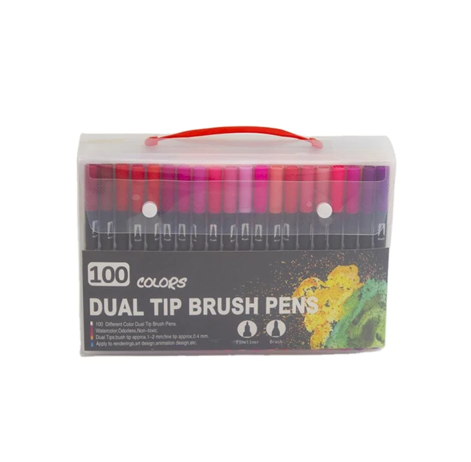 Latest School Stationery Set Art Marker Pen 100 Colors Set