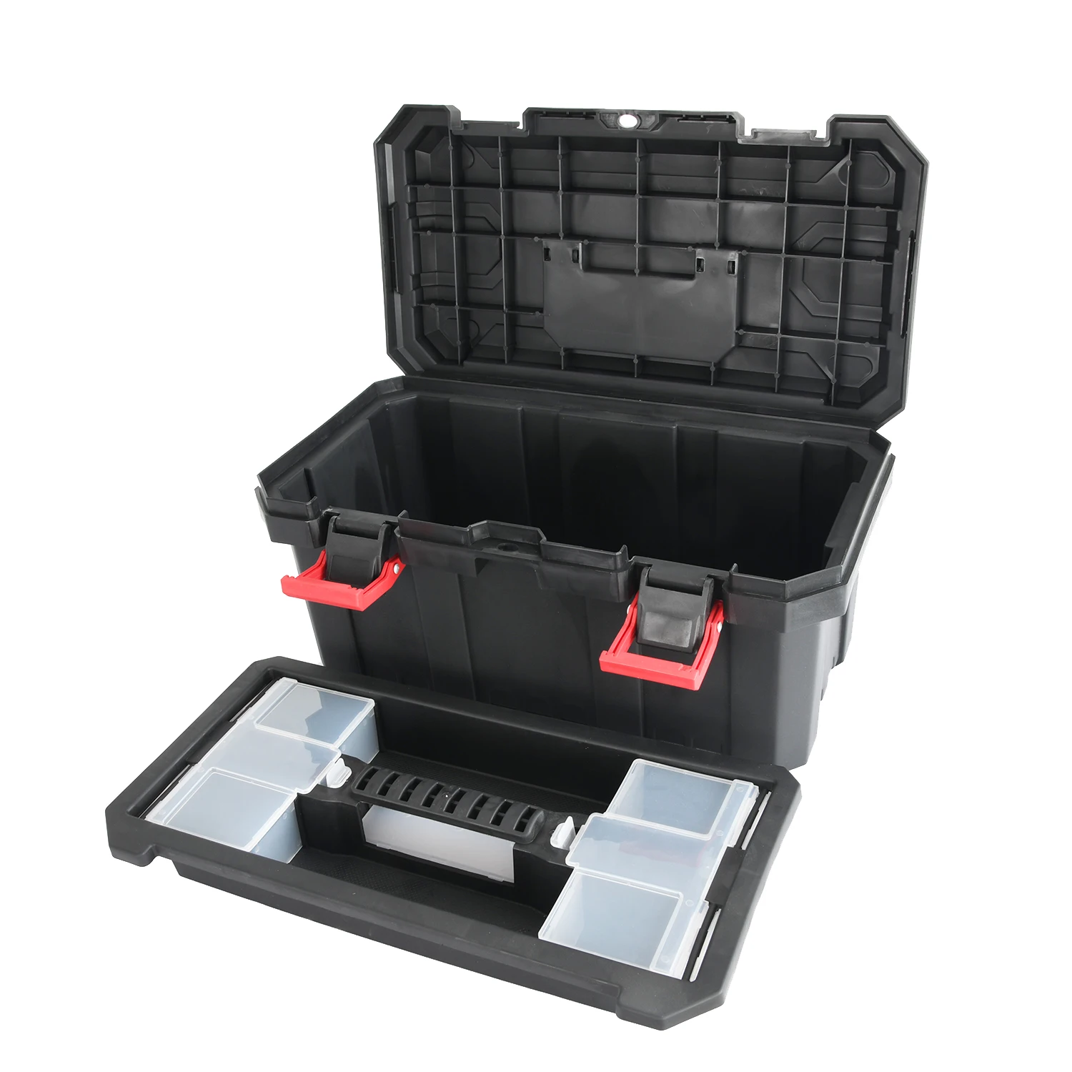 Vertak plastic tool case small tool cases box household hardware tool box for part storage