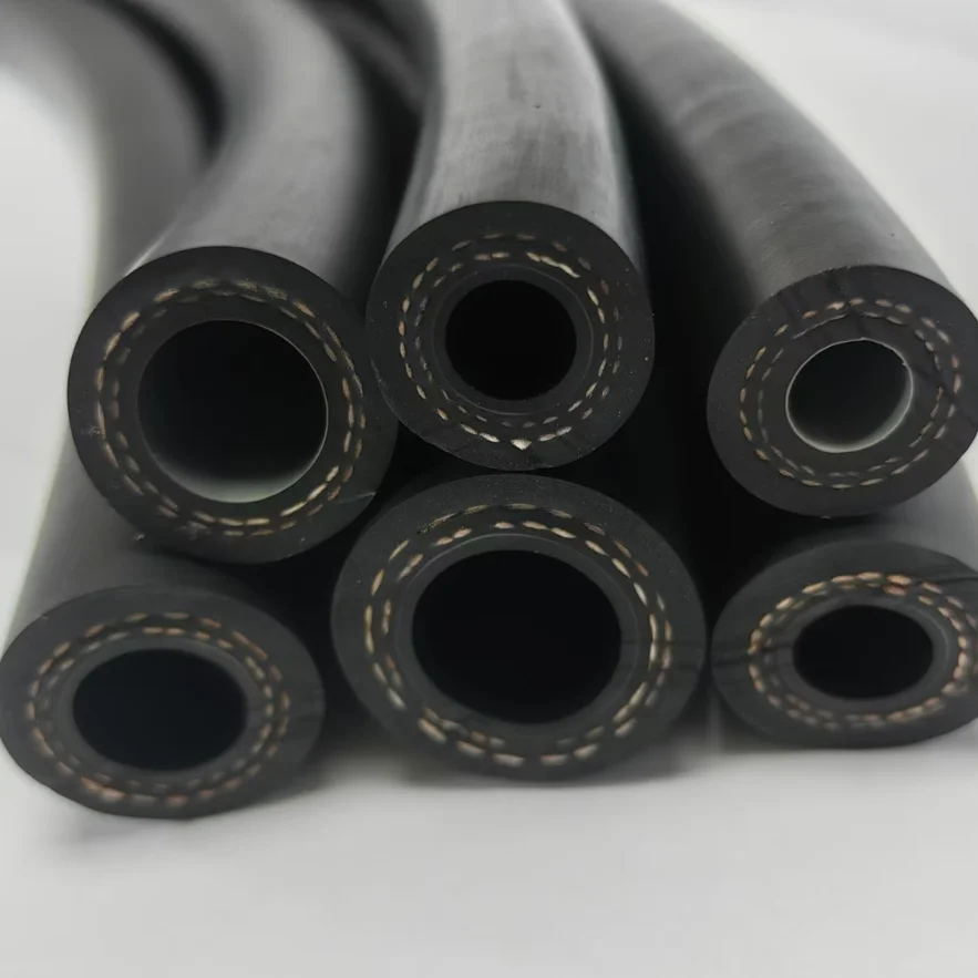Industrial Rubber Suction Drainage Hose Large Diameter Black Air Hose Steel Wire Chinese Manufacturer Custom Cut Options