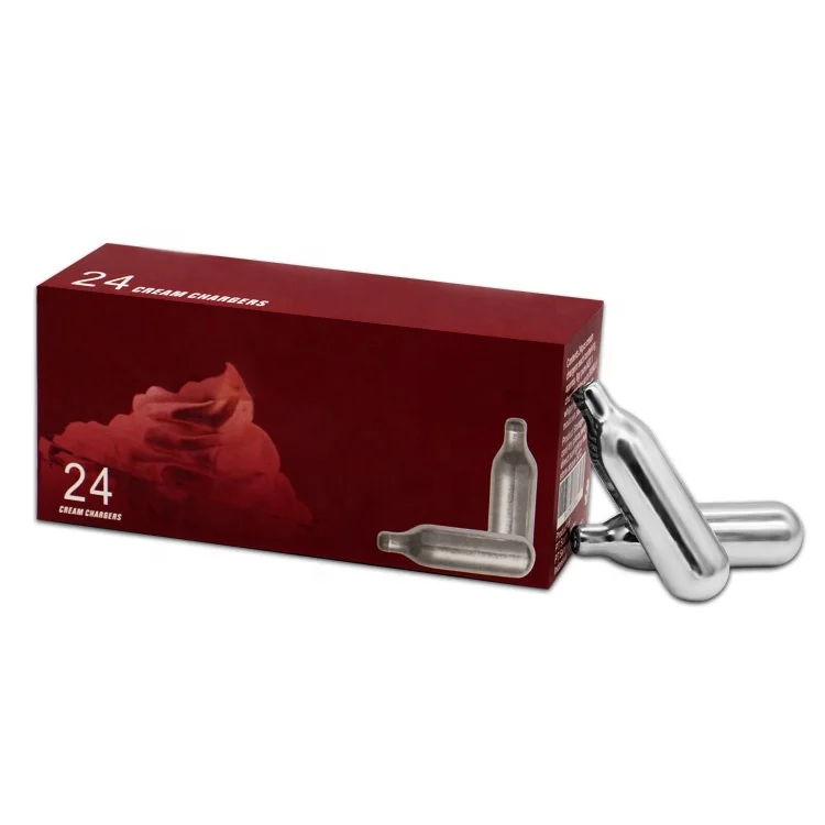 Оптовая продажа, зарядные устройства для взбитого крема, оксид азота для пищевых продуктов, 8 г, n2o каннистеры, Смеющийся газ, картридж с оксидом азота № n20