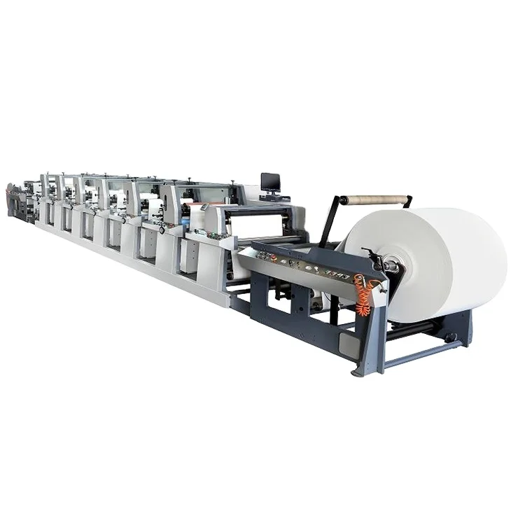 Горячая Распродажа, автоматическая технология, флексографическая печатная машина из нетканого материала