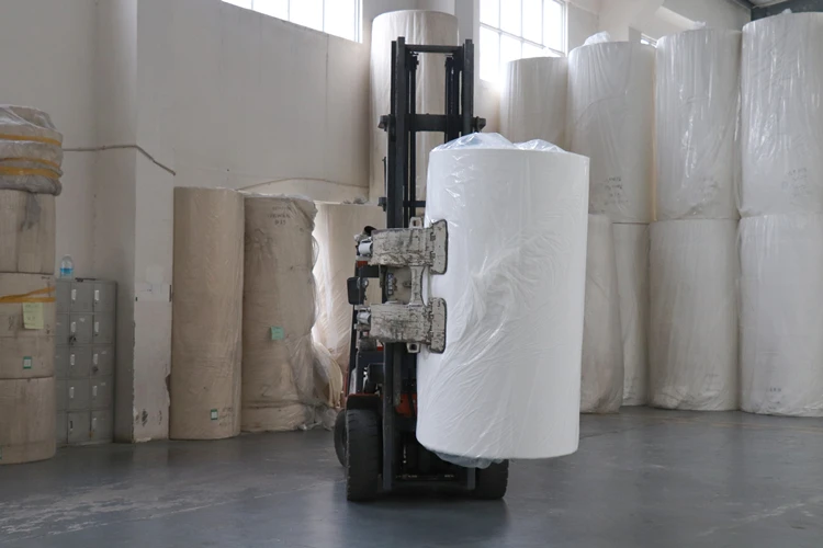 Factory jumbo mother roll Raw Material bamboo toilet paper Napkins Paper Mother Parent Roll