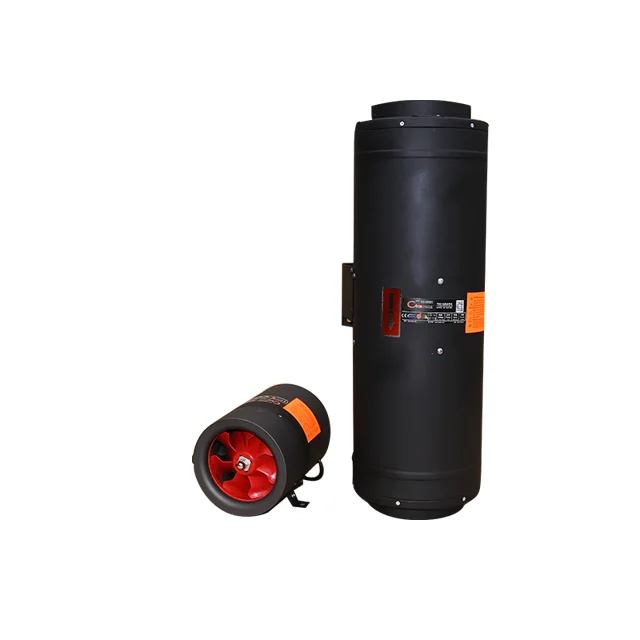 220-240v/50Hz 16 inch inline duct EC Centrifugal  Silent Ventilation Fan