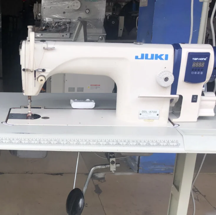 warehouse sale USED juki-8700D  single  needle  lockstitch industrial sewing machine price