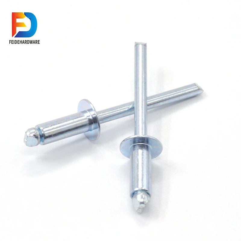 manufacture wholesale dome head steel blind pop rivet  for good price