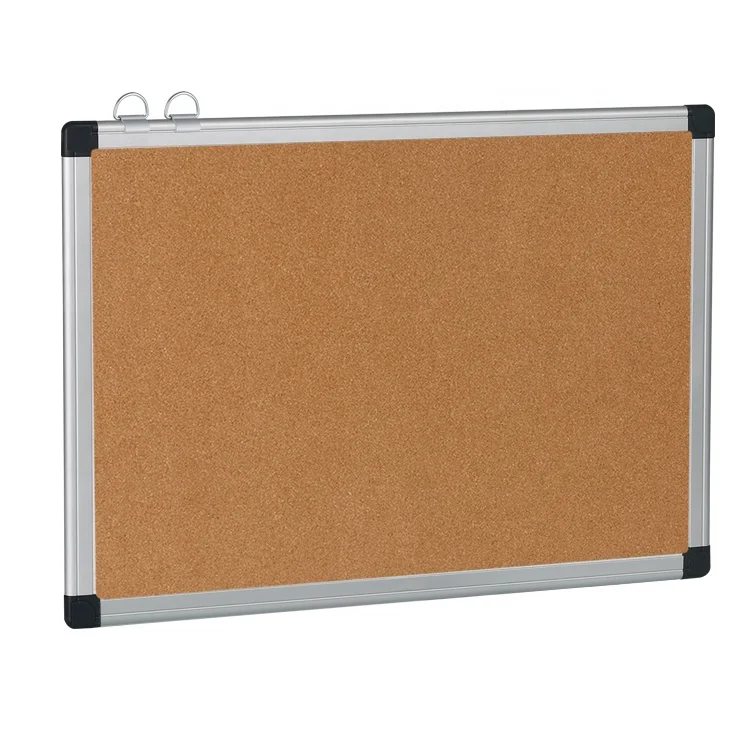 Bulletin Board Decorative Bulletin Cork Board In Wood Frame Aluminium frame
