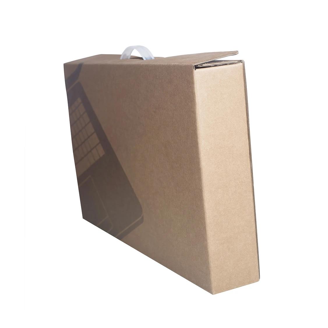 Custom Logo Paper Box Custom Box for Electronics Packaging Laptop Packing Shipping Boxes with Handle