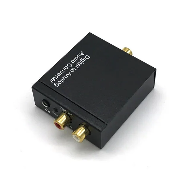 3.5mm Optical Coaxial Toslink Digital to Analog Audio Adapter Converter RCA L/R