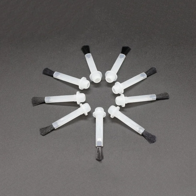 Wholesale Customized Soft Nail Polish Brush For Nail Art PA612 Brush Filament Flat Nail Uv Gel Brush