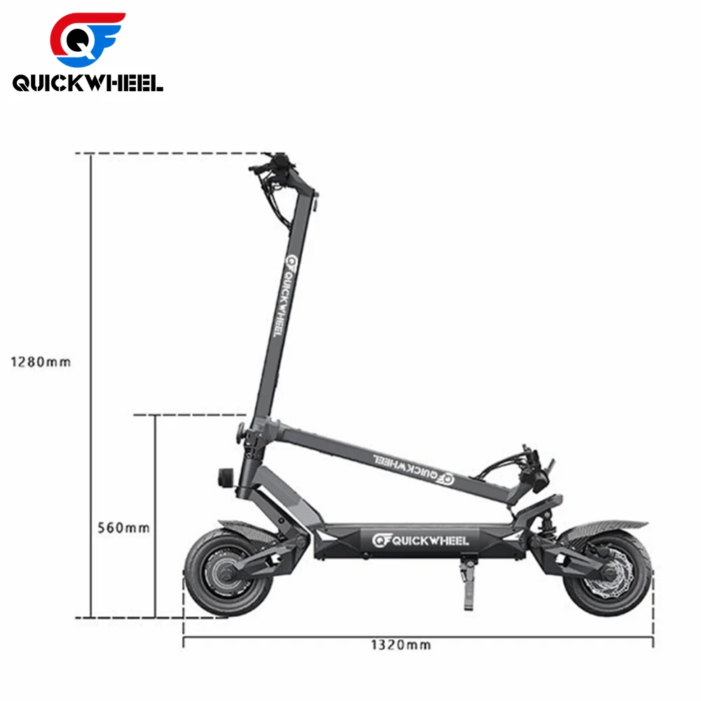 High Speed Folding Electric Scooter For Adults 72V 20A Long Range Rechargeable Electric Scooter 3000W Electric Scooters 750W
