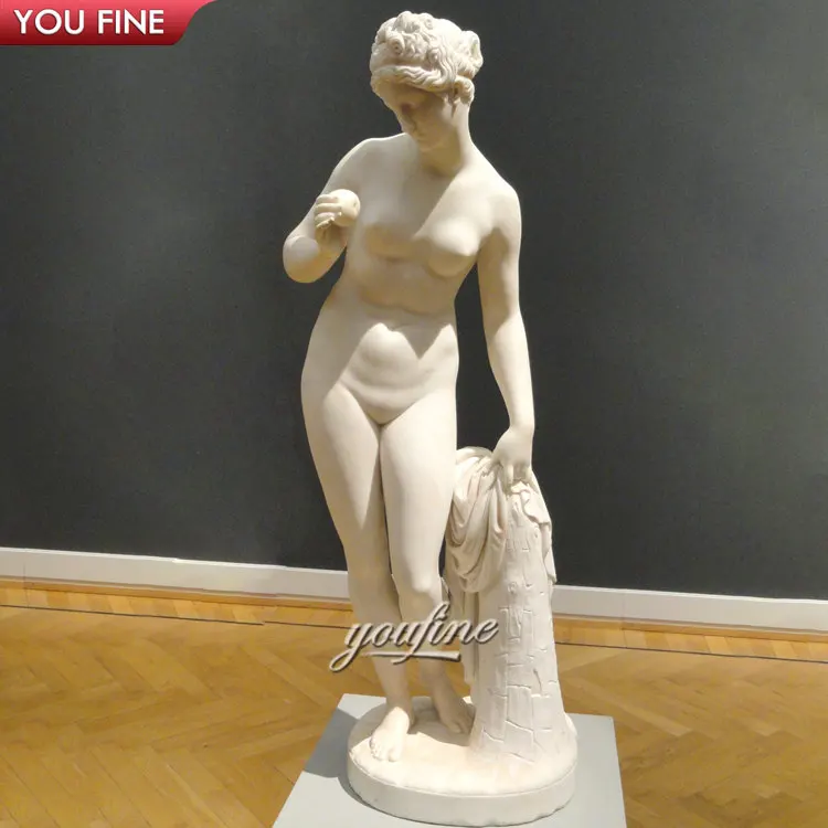 Garden Life Size Polishing Marble Venus Priapus Statue
