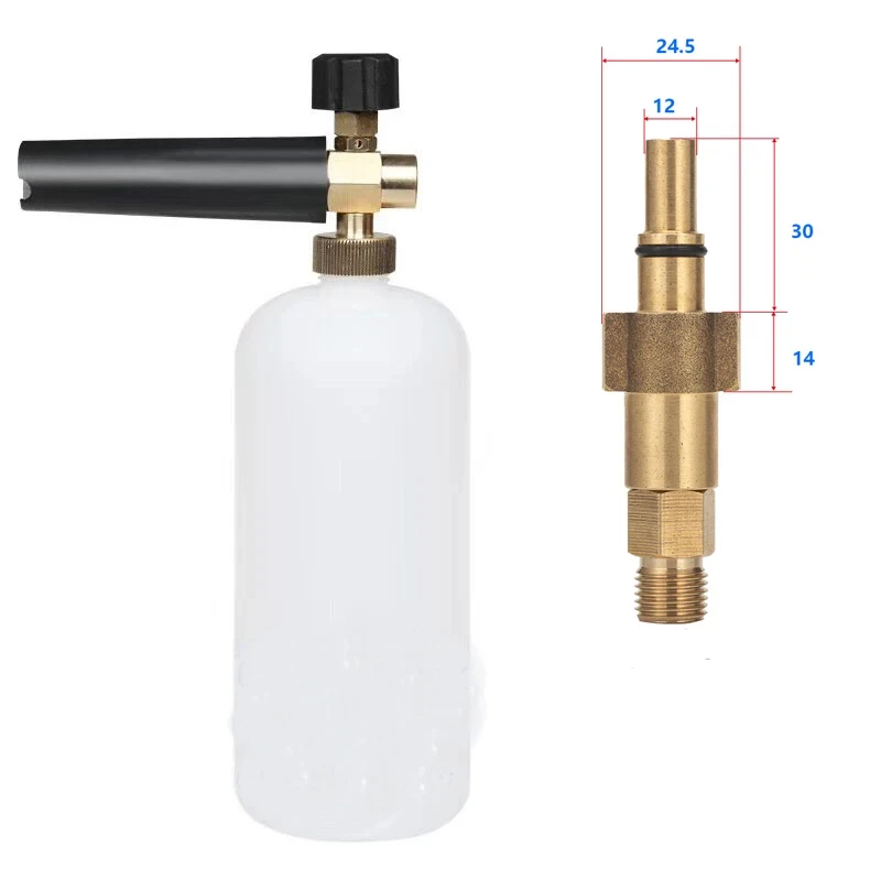 Black Blue transparent car wash Foamer cannon bottle Snow Foam Lance