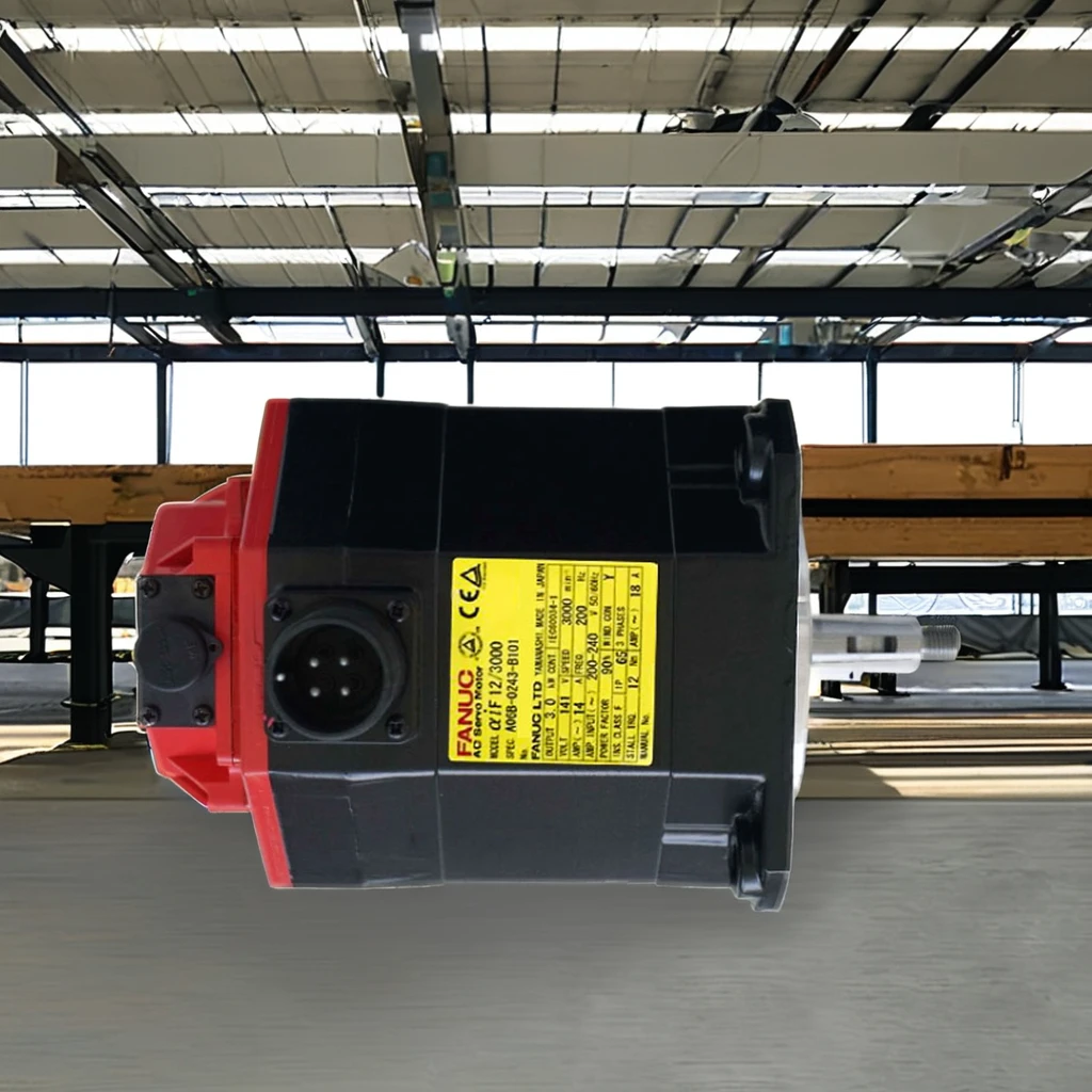 Original Three-Phase FANUC A06B-0243-B101 AC servo motor PAC & Dedicated Controllers dynamo generator power