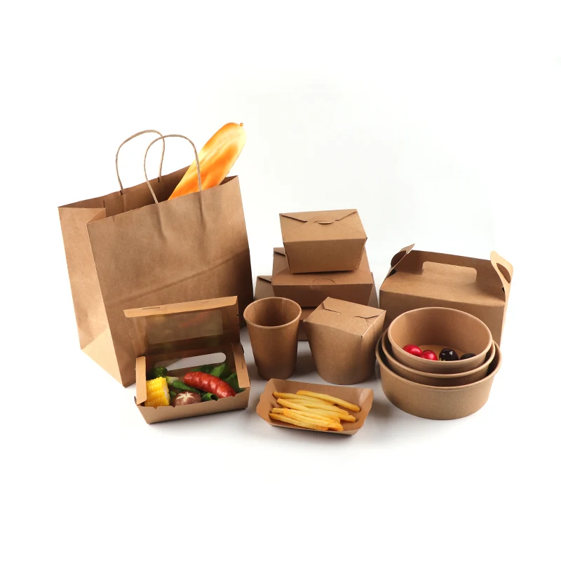 Custom Design Logo Packing Kraft Cake Cheap Paper Box Packaging